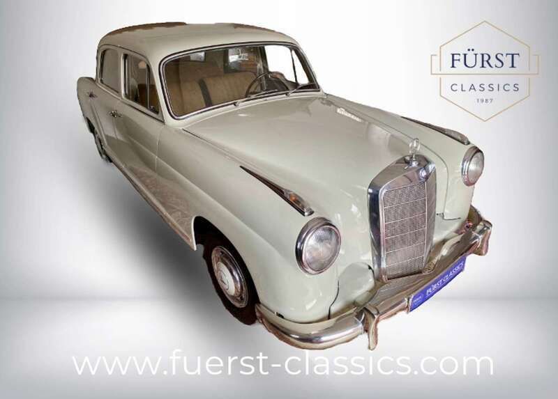 Beige Gebraucht 1958 Mercedes 219 Limousine | 34.900 € - Bild 1/4