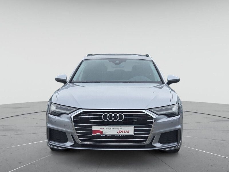 Florettsilber metallic Gebraucht 2021 Audi A6 Sport Kombi | 37.880 € (Fairer Preis) - Bild 1/4