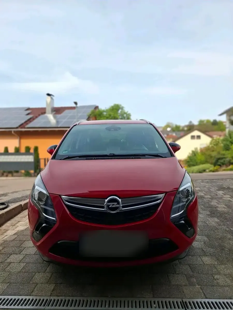 Gebraucht Opel Zafira Tourer 170 PS (125 kW) 2016 Rot Van / Kleinbus