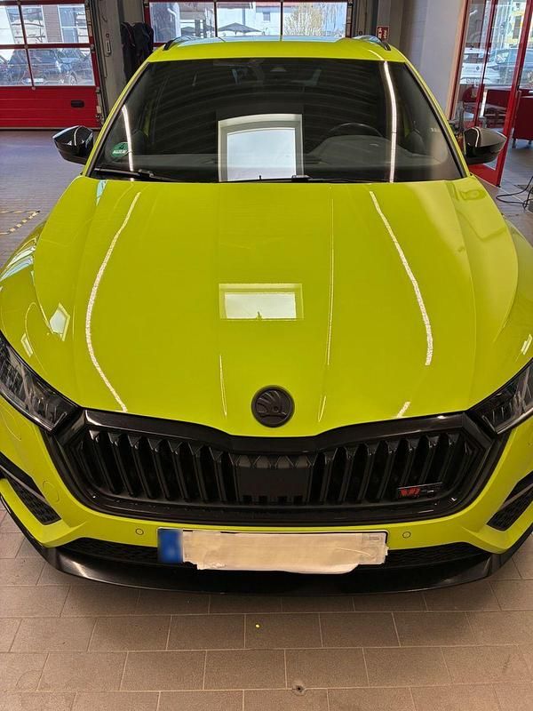 Gebraucht Skoda Octavia RS 245 PS (180 kW) 2022 Grün Kombi