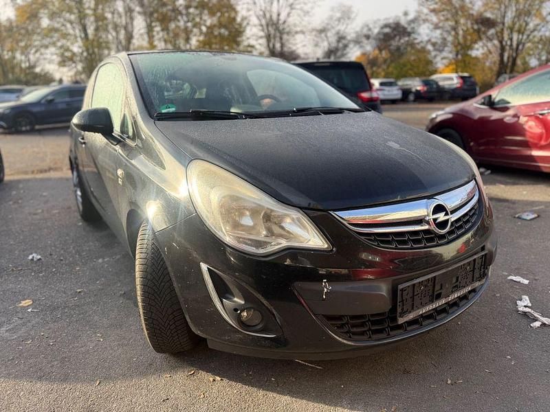 Schwarz Gebraucht 2012 Opel Corsa Limousine | 2.990 € (Guter Preis) - Bild 1/4