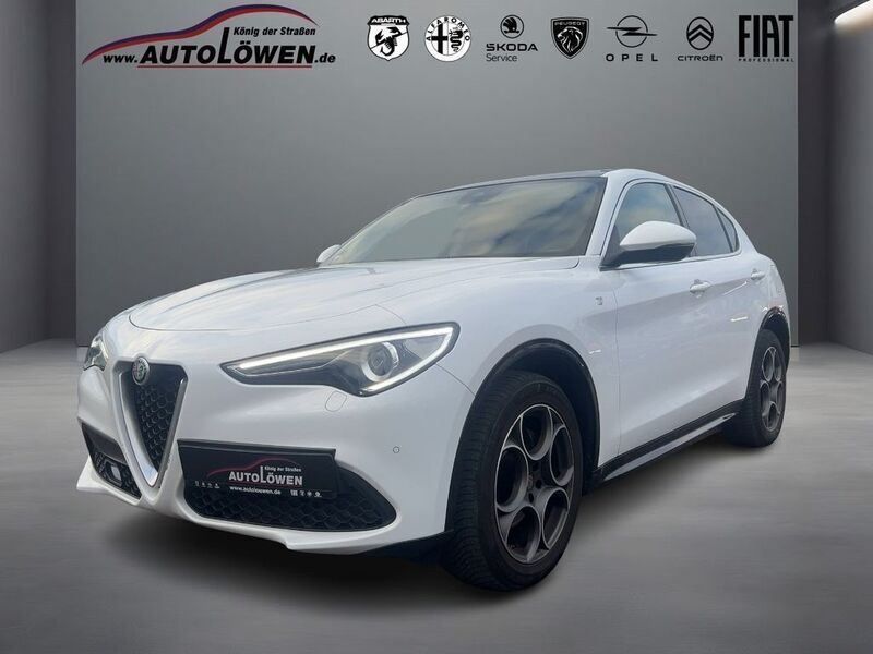 Bianco alfa, uni (weiß) Gebraucht 2020 Alfa Romeo Stelvio Lusso SUV | 27.950 € (Superpreis) - Bild 1/4