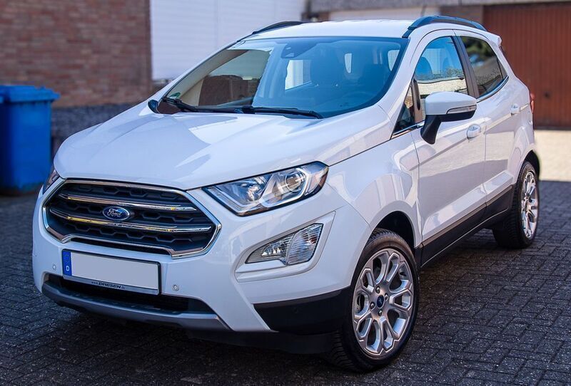 Weiß Gebraucht 2022 Ford Ecosport Titanium SUV | 15.899 € (Superpreis) - Bild 1/4