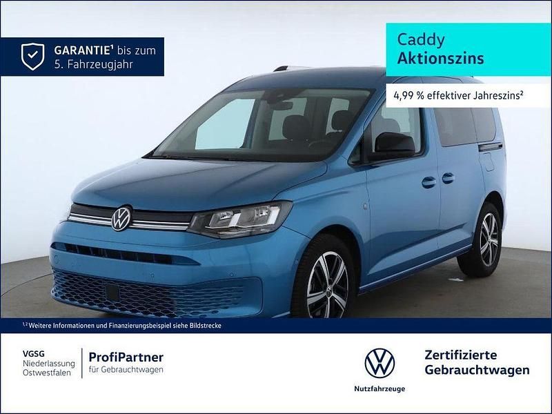 Gebraucht VW Caddy Goal 122 PS (89 kW) 2025 Blau Van / Kleinbus