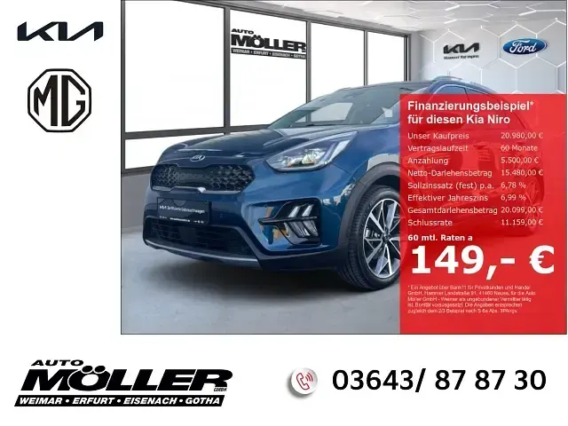 Gebraucht Kia Niro Spirit 105 PS (77 kW) 2021 SUV