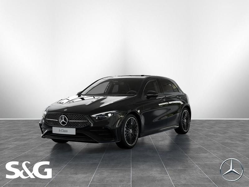 Unilack nachtschwarz Gebraucht 2025 Mercedes A200 AMG Limousine | 36.899 € (Etwas zu teuer) - Bild 1/4