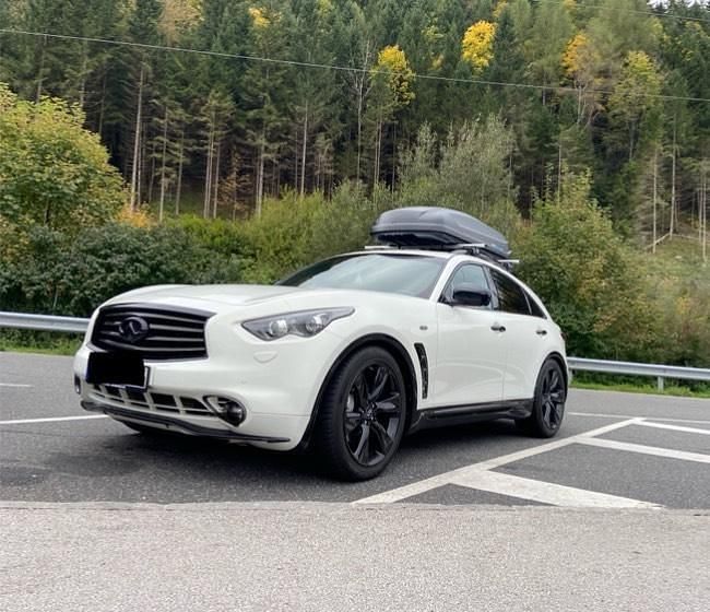 Weiß Gebraucht 2016 Infiniti QX70 SUV | 19.600 € (Fairer Preis) - Bild 1/2