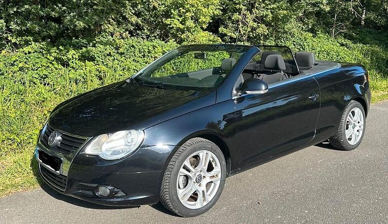 Second-hand VW Eos 122 CP (89 kW) 2007 Negru Cabrio