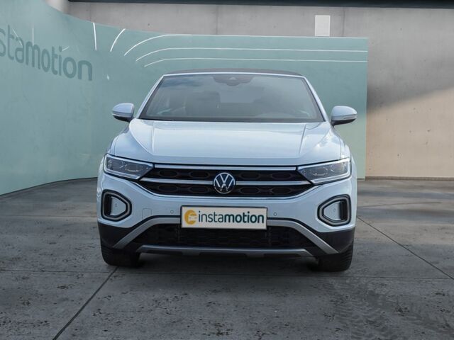 Weiß Gebraucht 2024 VW T-Roc Cabriolet Style Cabrio | 32.200 € (Guter Preis) - Bild 1/2
