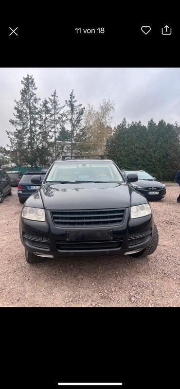 Schwarz Gebraucht 2005 VW Touareg SUV | 3.000 € (Superpreis) - Bild 1/4