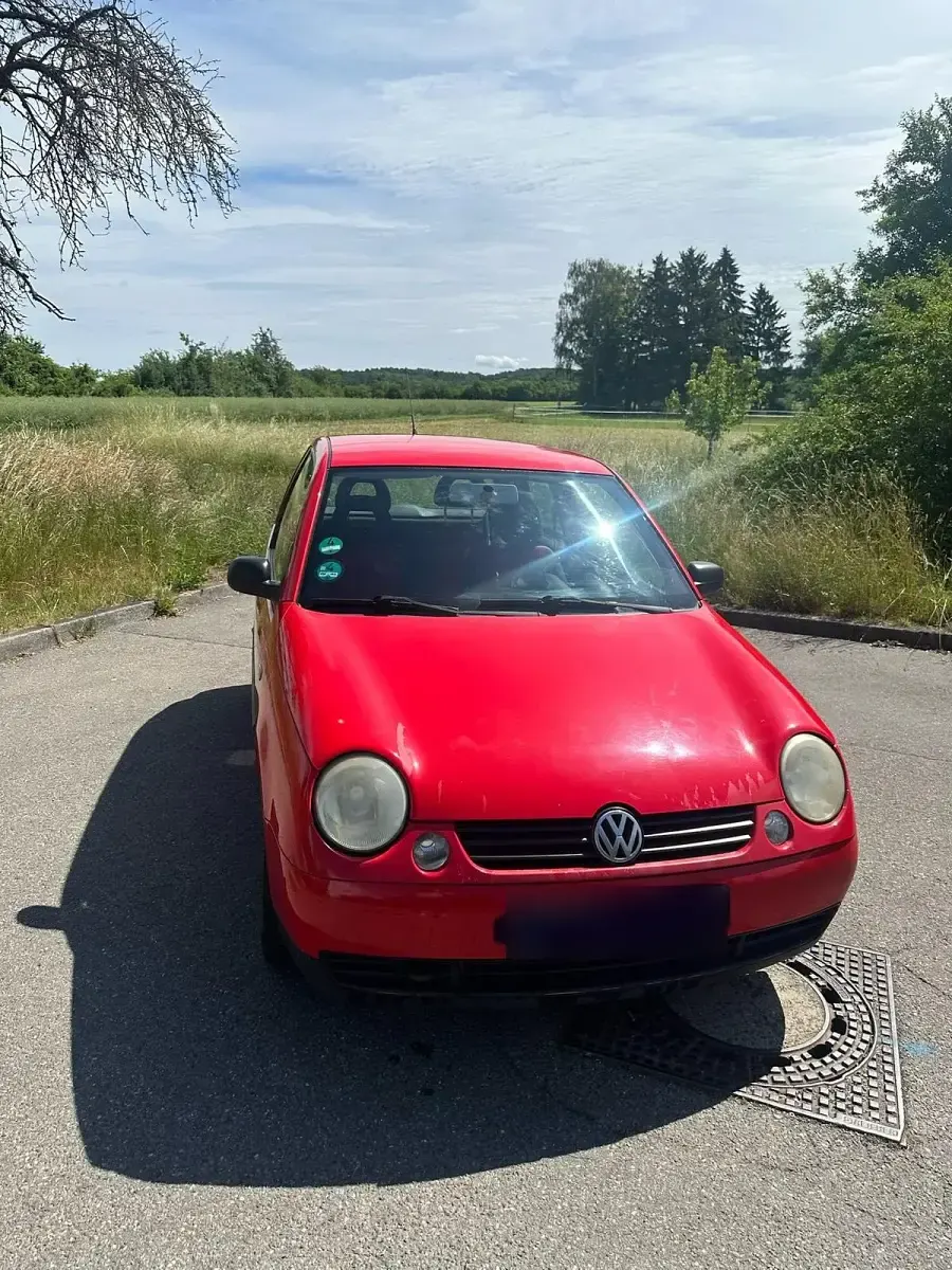 Gebraucht VW Lupo 50 PS (36 kW) 2003 Rot Kleinwagen