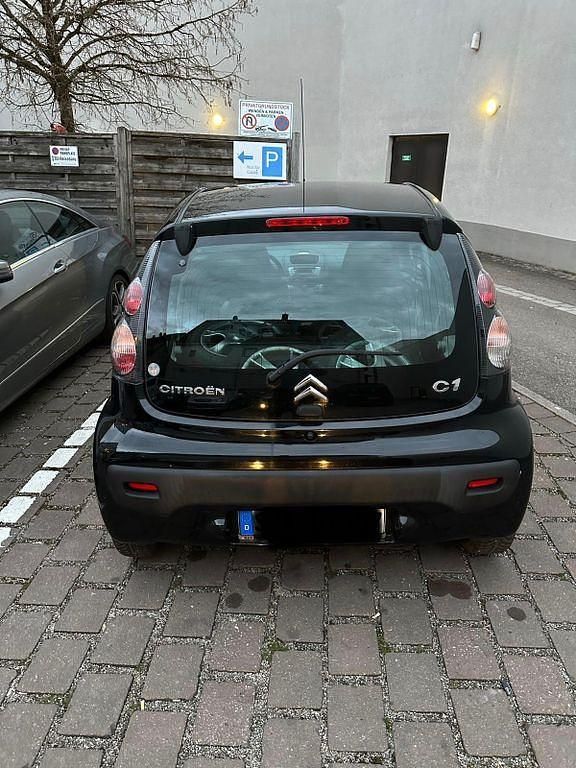 Gebraucht Citroën C1 Style 68 PS (50 kW) 2008 Schwarz Kleinwagen