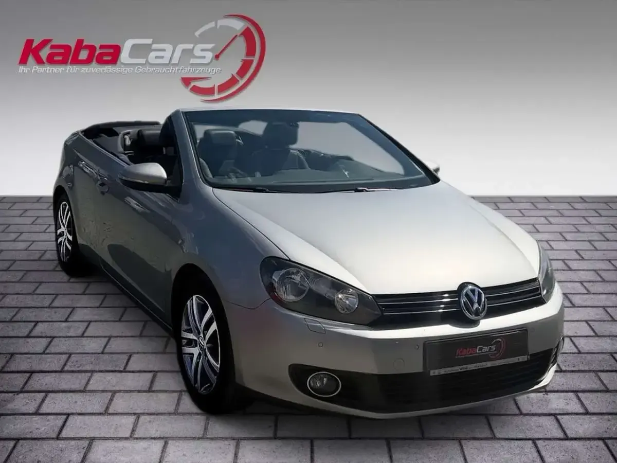 Gebraucht VW Golf Cabriolet 160 PS (117 kW) 2012 Silber Cabrio
