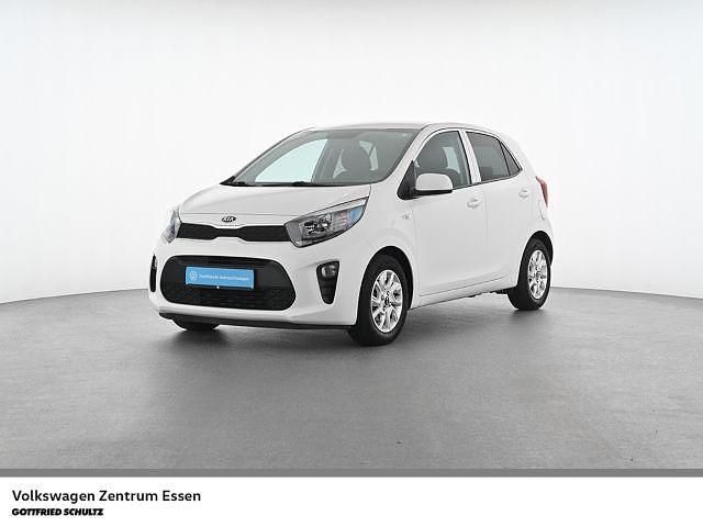 Weiss Gebraucht 2020 Kia Picanto DREAM-TEAM Edition Kleinwagen | 11.460 € (Fairer Preis) - Bild 1/4