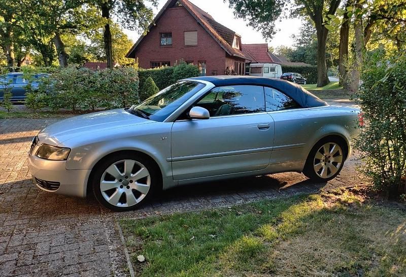 Silber Gebraucht 2003 Audi A4 Cabriolet Cabrio | 3.800 € (Fairer Preis) - Bild 1/3