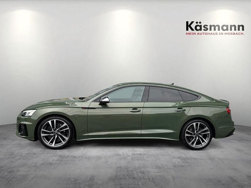 Gebraucht Audi S5 Sportback Ambiente 341 PS (250 kW) 2022 Distriktgrün metallic (metallic) Kleinwagen