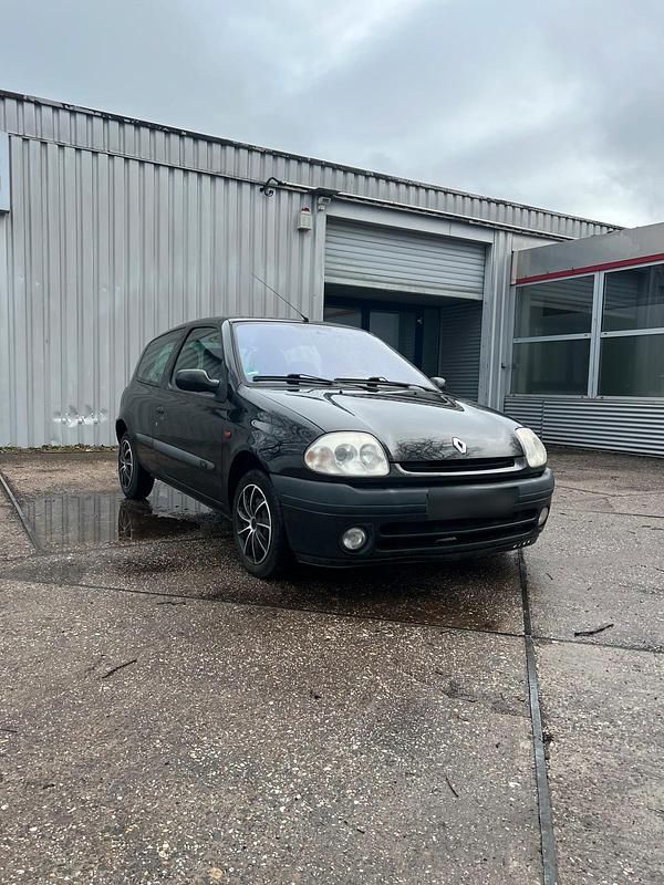 Gebraucht Renault Clio II 2001 Schwarz Kleinwagen
