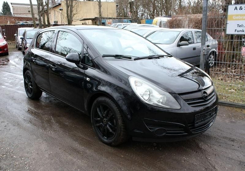Gebraucht Opel Corsa Edition 69 PS (50 kW) 2010 Schwarz Kleinwagen