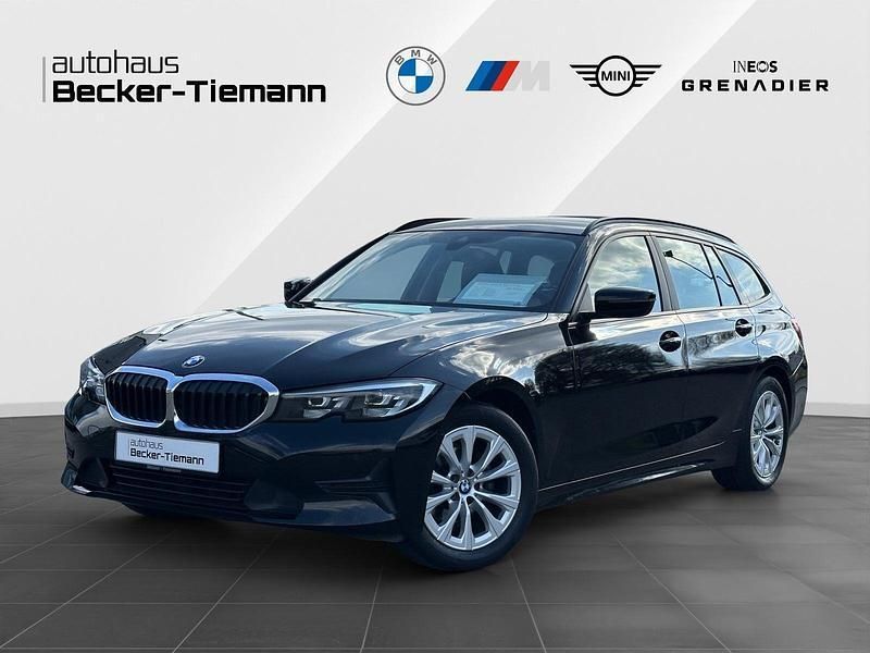 Schwarz ii Gebraucht 2021 BMW 318 Advantage Kombi | 19.996 € (Fairer Preis) - Bild 1/4