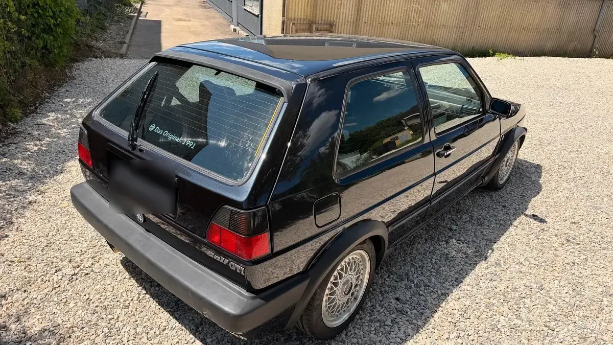Gebraucht VW Golf III Edition 107 PS (78 kW) 1991 Schwarz Kleinwagen