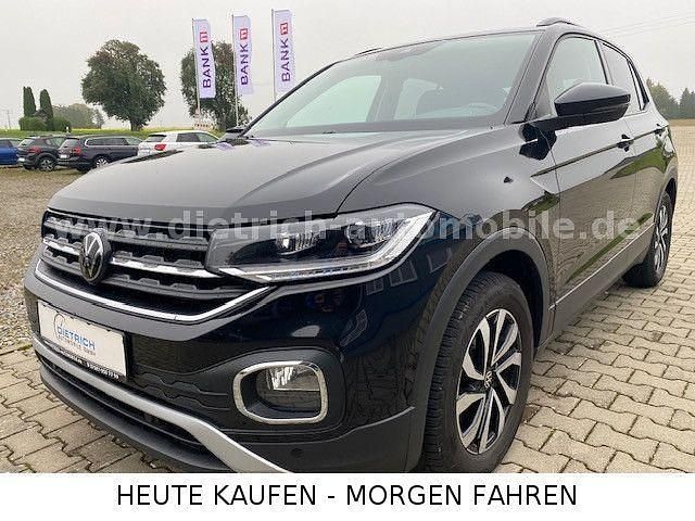 Schwarz Gebraucht 2022 VW T-Cross Active SUV | 17.290 € (Fairer Preis) - Bild 1/4
