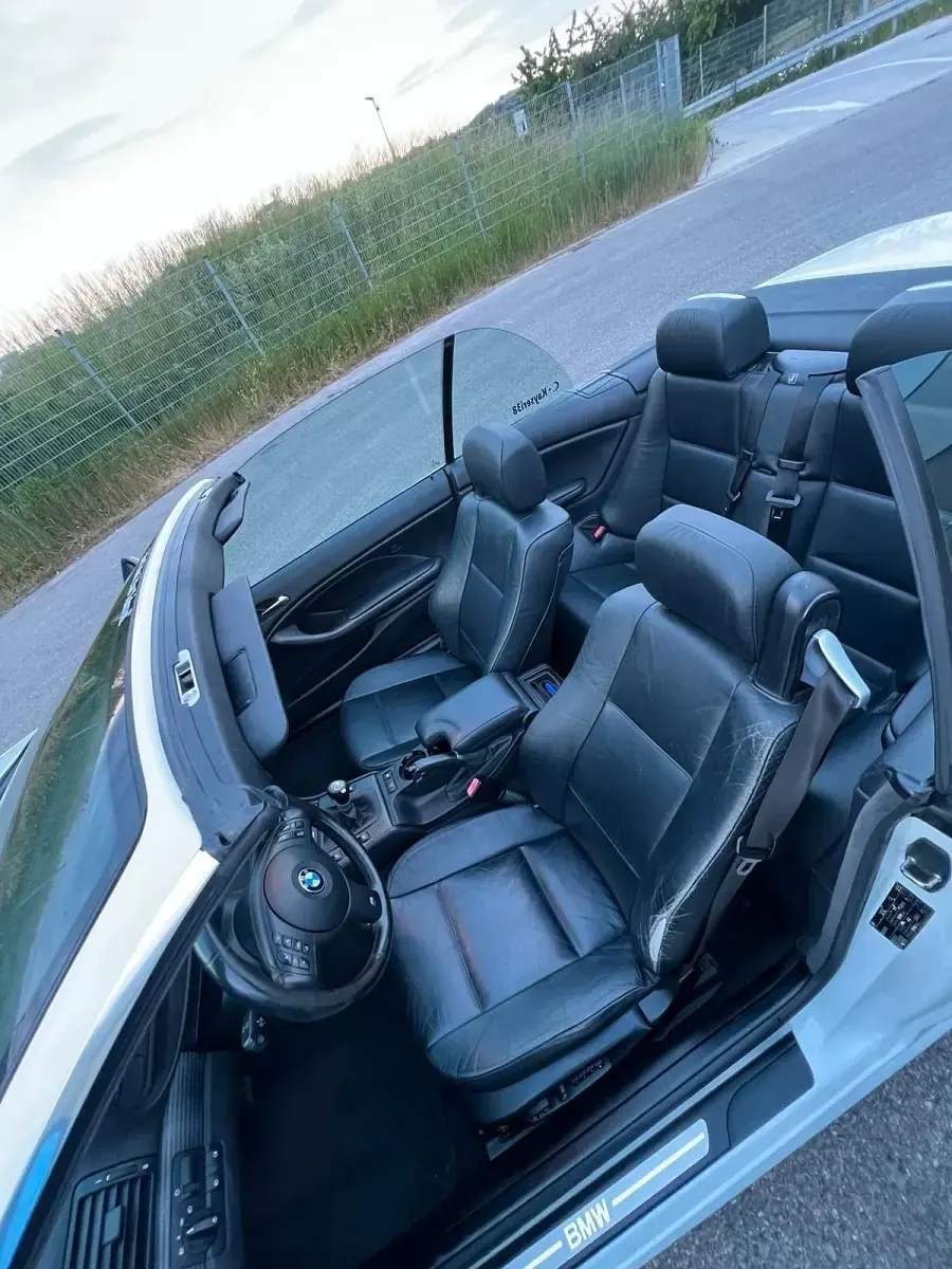 Gebraucht BMW 325 Cabriolet 192 PS (141 kW) 2004 Weiß Cabrio