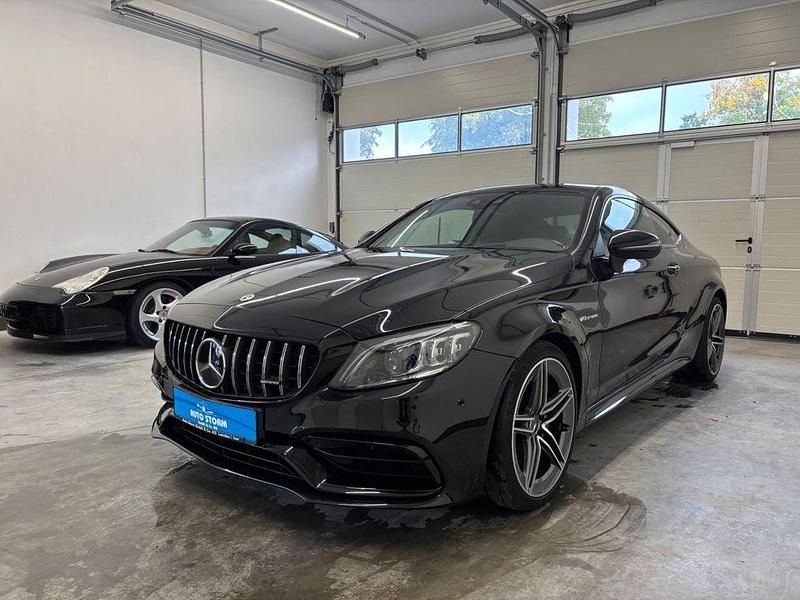 Obsidianschwarz metalliclack Gebraucht 2023 Mercedes C63 AMG AMG Coupé | 68.999 € (Guter Preis) - Bild 1/4