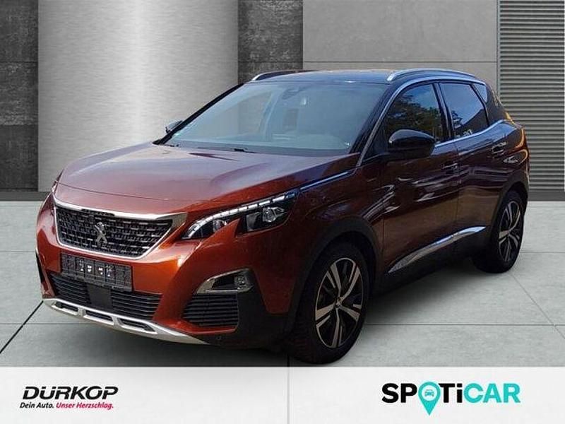 Braun Gebraucht 2017 Peugeot 3008 GT-line SUV | 18.990 € (Guter Preis) - Bild 1/4