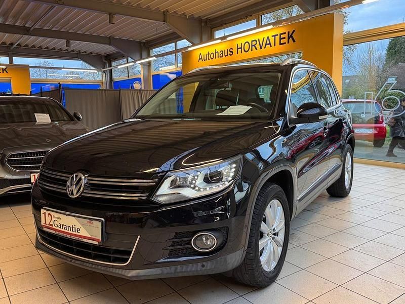 Gebraucht VW Tiguan 122 PS (89 kW) 2012 Schwarz SUV