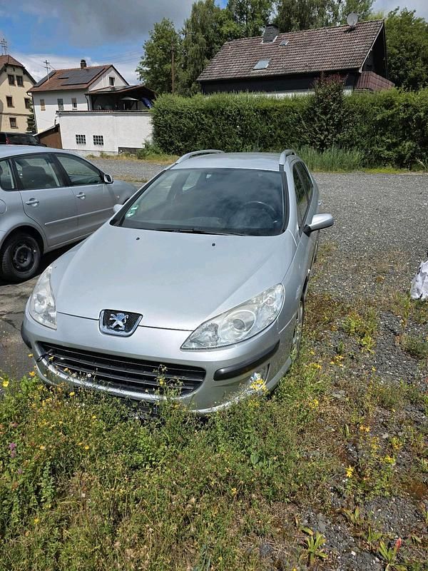 Grau Gebraucht 2007 Peugeot 407 Limousine | 800 € (Superpreis) - Bild 1/4