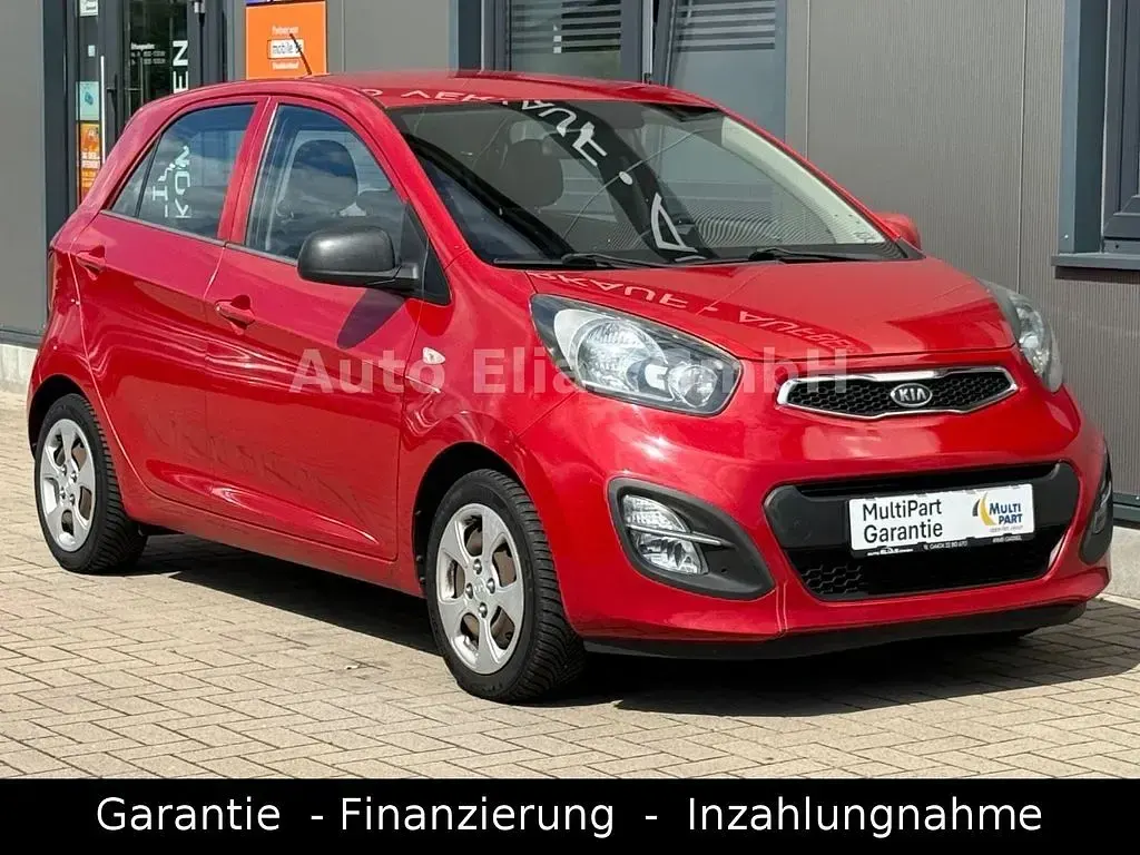 Gebraucht Kia Picanto Spirit 69 PS (50 kW) 2011 Rot Kleinwagen