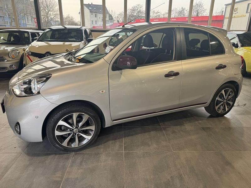 Gebraucht Nissan Micra N-TEC 80 PS (58 kW) 2015 Silber Limousine