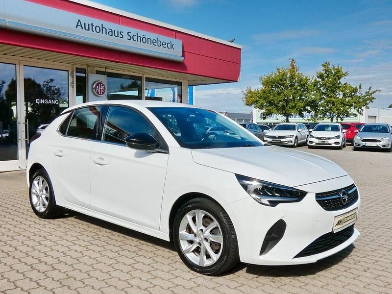 Weiß Gebraucht 2022 Opel Corsa Elegance Limousine | 12.100 € (Guter Preis) - Bild 1/4