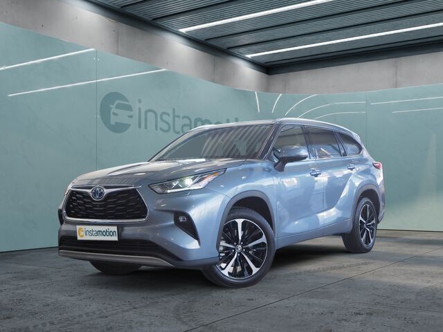 Blau Gebraucht 2021 Toyota Highlander Luxury SUV | 44.939 € - Bild 1/2