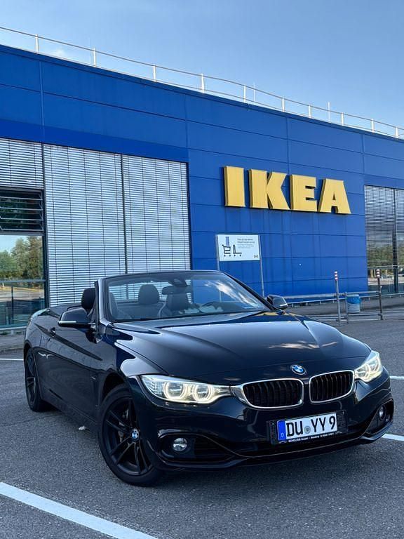 Schwarz Gebraucht 2015 BMW 435 Sport Line Cabrio | 19.500 € (Superpreis) - Bild 1/4