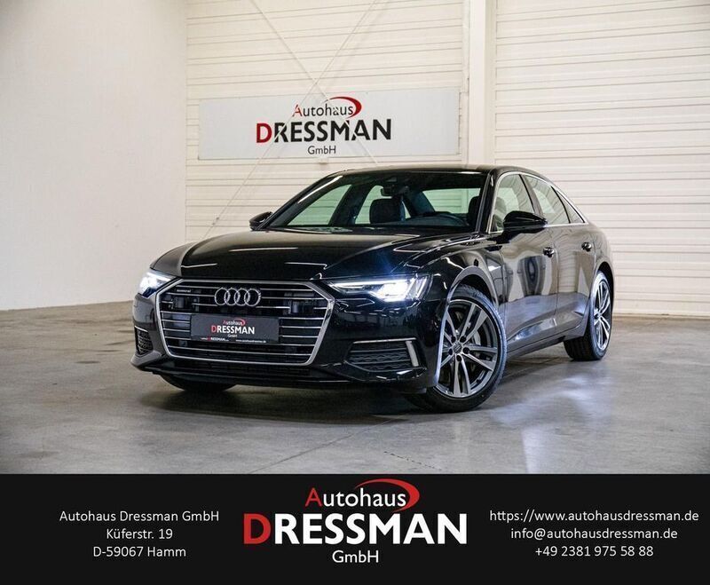 Mythosschwarz metallic Gebraucht 2018 Audi A6 Sport Limousine | 35.788 € (Superpreis) - Bild 1/4