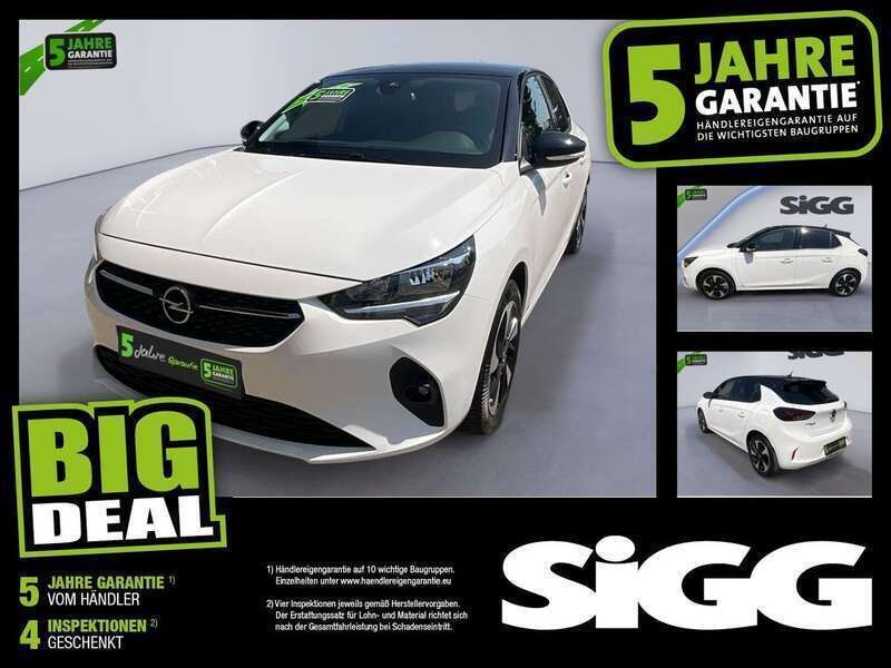 Arktis weiss Gebraucht 2022 Opel Corsa-e Edition Kleinwagen | 16.480 € (Fairer Preis) - Bild 1/4