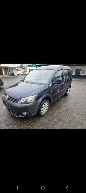 Gebraucht VW Caddy Trendline 105 PS (77 kW) 2010 Blau Van / Kleinbus