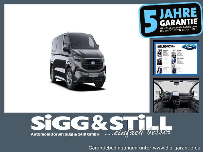 Grau Neu 2026 Ford Transit Custom Limited Kombi | 51.780 € (Teuer) - Bild 1/3