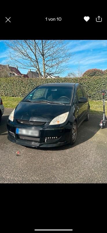 Gebraucht Mitsubishi Colt 75 PS (55 kW) 2005 Schwarz Kleinwagen