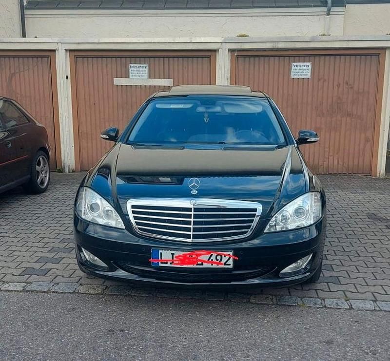 Schwarz Gebraucht 2007 Mercedes S320 Limousine | 9.999 € (Guter Preis) - Bild 1/4