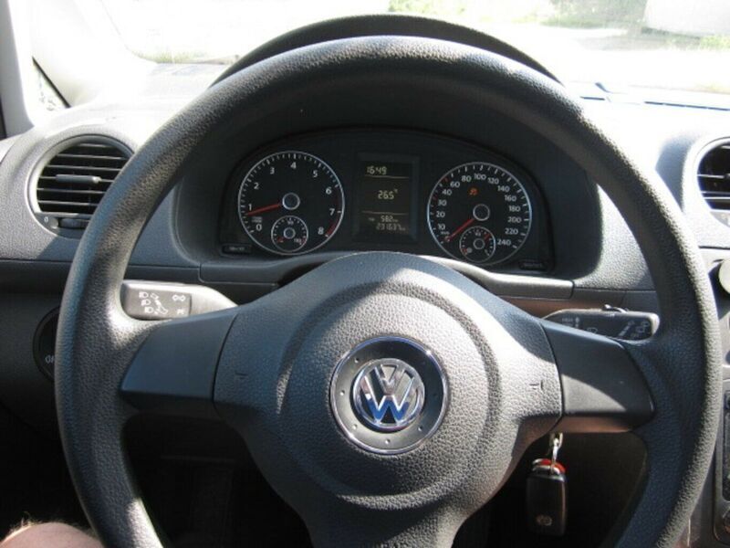 Salsa red Gebraucht 2013 VW Caddy Startline Van / Kleinbus | 2.500 € - Bild 1/4