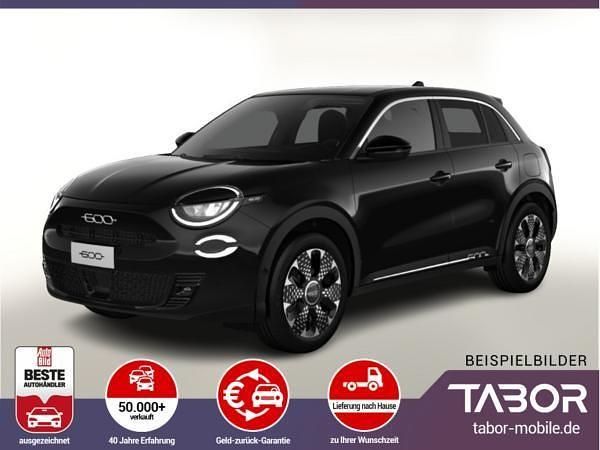 Schwarz (cinema schwarz) Neu 2025 Fiat 600 La Prima SUV | 27.419 € (Fairer Preis) - Bild 1/3