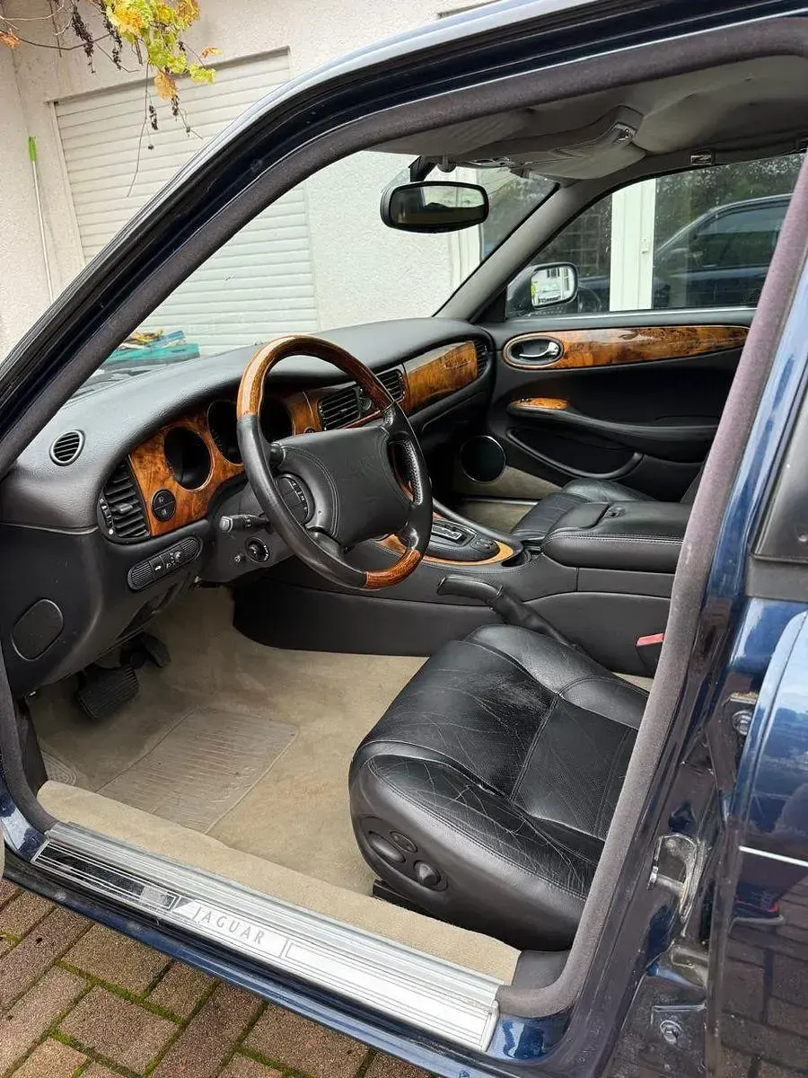 Gebraucht Jaguar XJR 363 PS (266 kW) 1998 Blau Limousine