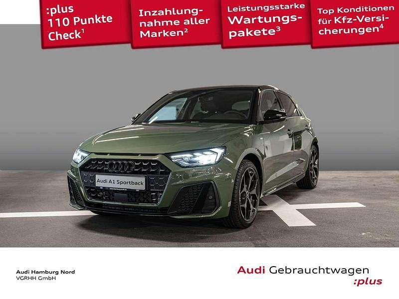M4 distriktgrün metallic Gebraucht 2025 Audi A1 S-Line Kleinwagen | 31.990 € (Etwas zu teuer) - Bild 1/3