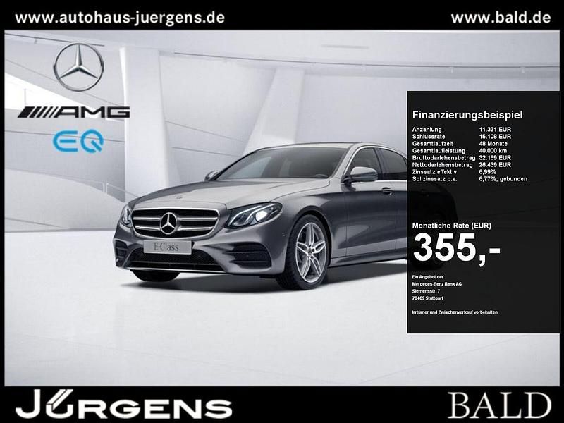 Metalliclack selenitgrau Gebraucht 2020 Mercedes E300 AMG Limousine | 37.770 € (Fairer Preis) - Bild 1/4