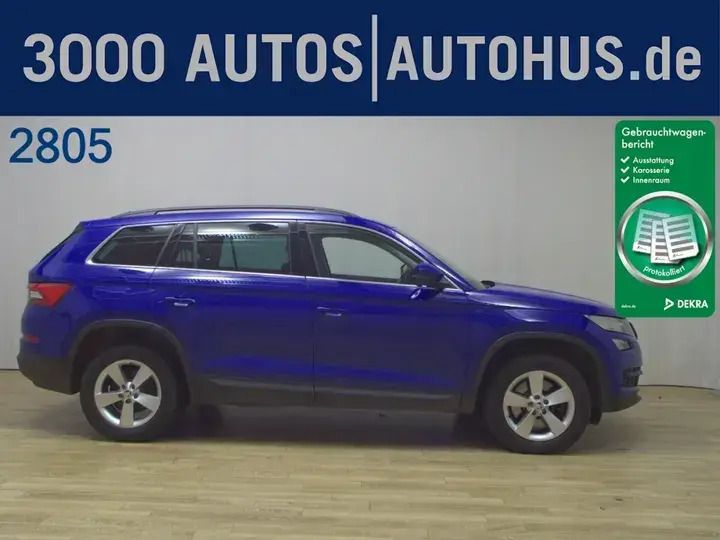 Schwarzmagic perleffekt met. Gebraucht 2019 Skoda Kodiaq Style SUV | 29.979 € (Teuer) - Bild 1/2