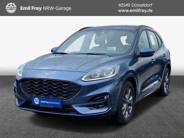 Chrome blue metallic Gebraucht 2023 Ford Kuga ST-Line SUV | 24.955 € (Superpreis) - Bild 1/4