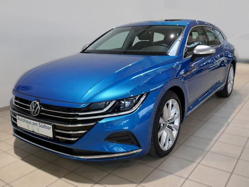 Gebraucht VW Arteon Elegance 218 PS (160 kW) 2022 Eisvogelblau metallic (metallic) Kombi