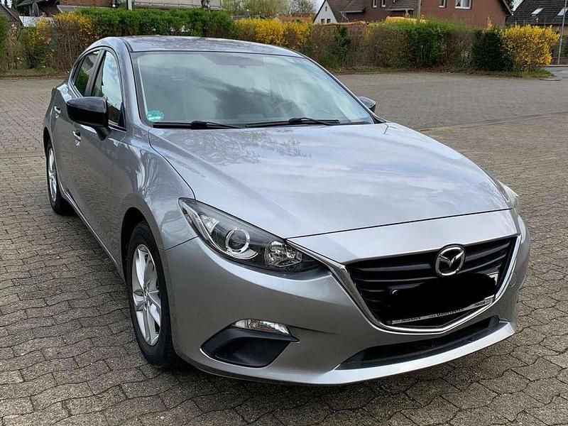 Silber Gebraucht 2014 Mazda 3 Prime-Line Limousine | 8.000 € (Fairer Preis) - Bild 1/4